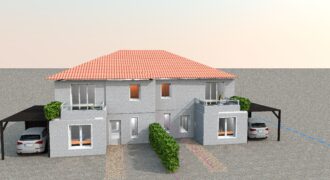 Neubau Doppelhaus in 78247 Hilzingen mit Alpenpanorama